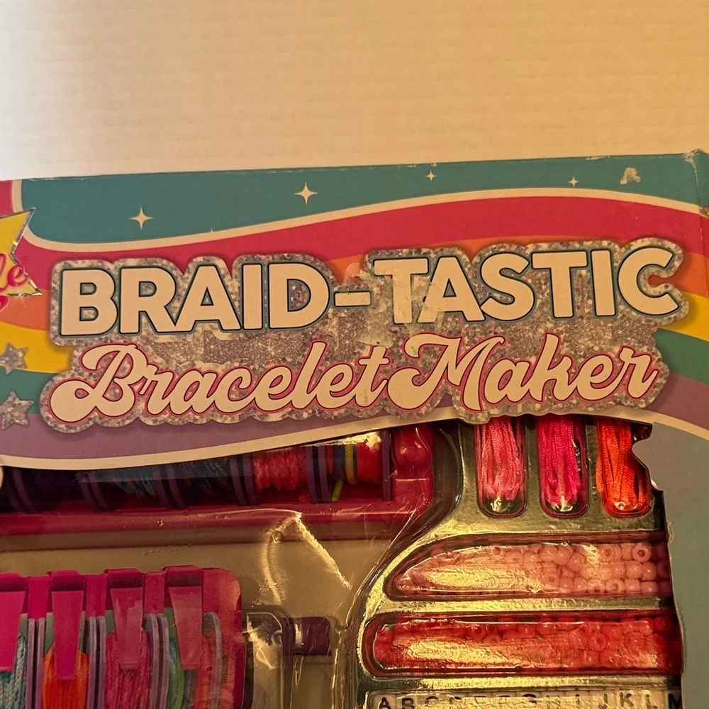 NEW! Just My Style Braid-Tastic Braiding & Beading Bracelet Maker Kit